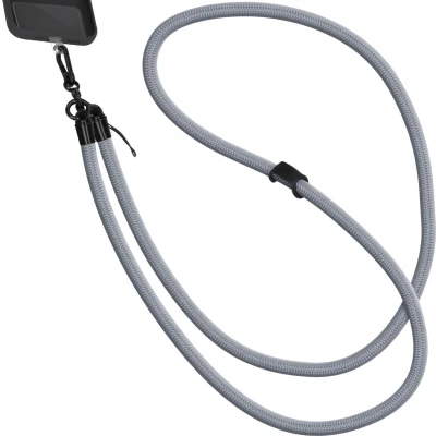 Afbeelding van iMoshion Universeel telefoonkoord one size Telefoonketting Donkergrijs