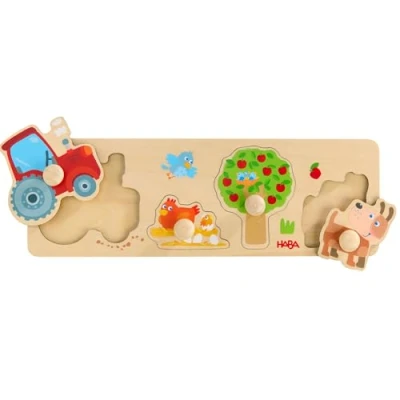 Afbeelding van Haba Inlegpuzzel Boerderij.