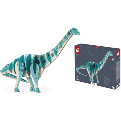 Afbeelding van Janod 3D puzzel diplodocus 42st