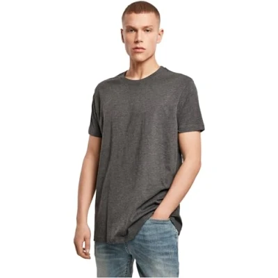 Afbeelding van Herenshirt &#039;Round Neck&#039; met korte mouwen Black S