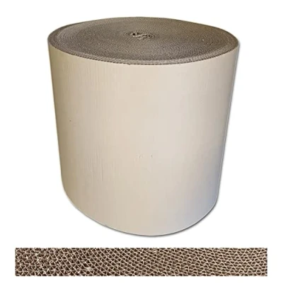 Afbeelding van verpacking Golfkartonnen rol 50 cm x 70 m, vulmateriaal, golfkarton op rol, verpakkingsmateriaal van golfkarton, bekledingsmateriaal