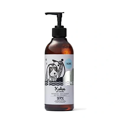 Afbeelding van Natural Shower Gel Kokosnoot en zeezout, 400 ml YOPE