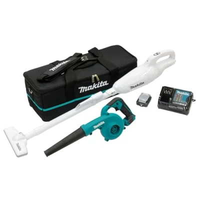 Afbeelding van Makita 12 V Max Combiset Stofzuigen En Blazen CLX245SAX1