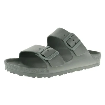 Afbeelding van Birkenstock Dames grijs groen slippers &amp; muiltjes maat 35