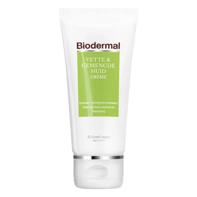 Afbeelding van 2x Biodermal Gelcrème Vette &amp; Gemengde Huid 50 ml