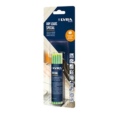 Afbeelding van LYRA L4498007 Dry 12 stuks speciale reservevullingen 2,8 mm voor alle waterstraalbestendige oppervlakken in blisterverpakking