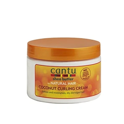 Afbeelding van Cantu Natural Hair Coconut Curling Cream 12oz Jar by