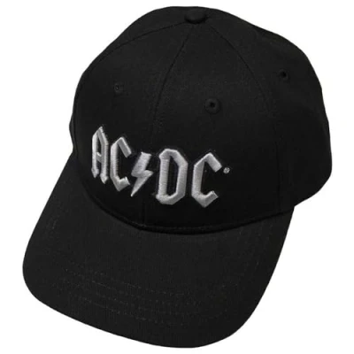 Afbeelding van AC/DC Silver Logo Snapback Pet Zwart