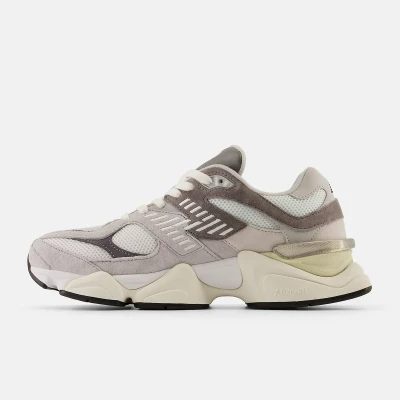 Afbeelding van New Balance 9060 Unisex Sneakers laag, Maat: 36, Black Leer en textiel