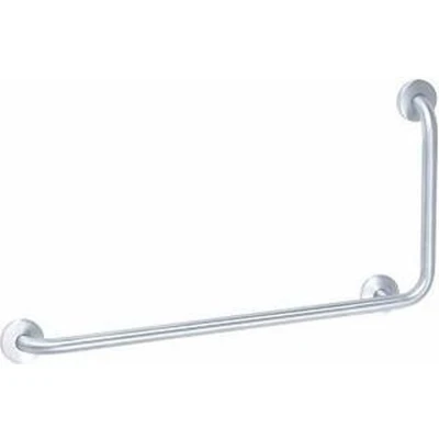 Afbeelding van MediQoline Grab bar RVS Hoek rechts