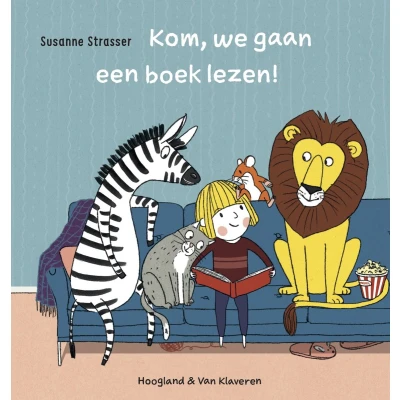 Afbeelding van Uitgeverij hoogland &amp; van klaveren kom, we gaan een boek lezen!