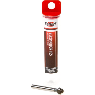 Afbeelding van Kelfort Verzinkboor HSS vreesdiameter 10.4 x schachtdiameter 6mm