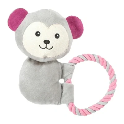 Afbeelding van Zolux maxou puppy touw grijs 14,5x4,5x21,5 cm