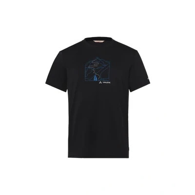 Afbeelding van Vaude Tshirt print, Heren, Maat: Small, White