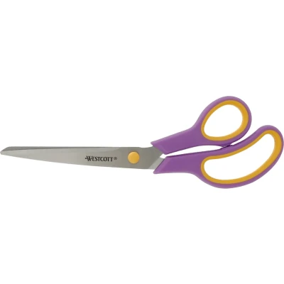 Afbeelding van Westcott scharenset Easy grip 3delig 14/20/24 RVS cassis/meloengeel AC E90029