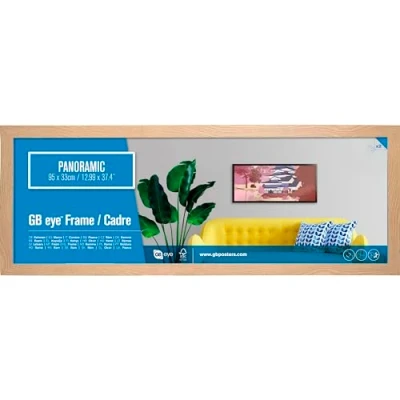 Afbeelding van GB eye Ltd, Eik Panoramisch, 33 x 95 cm Eton, Frame