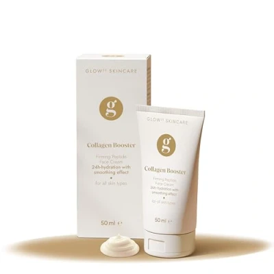 Afbeelding van Glow25® Collageen crème [50 ml] met hyaluronzuur en vitamine C laboratoriumgetest Made in Germany