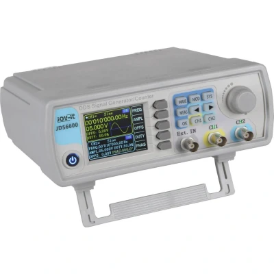 Afbeelding van Joy it JT JDS6600 Functiegenerator 15 MHz 0.01 µHz 2 kanaals Driehoek, Blok, Signaal, Sinus, Lorentz verdeling, Arbitrair, Puls, Ruis