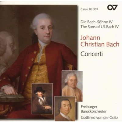 Afbeelding van Freiburger Barockorchester, Gottfried Van Der Goltz J.C. Bach: Concerti (CD)