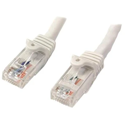 Afbeelding van Stevige UTP netwerkkabel categorie 6 Startech N6PATC10MWH 10 m Wit