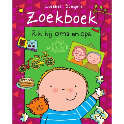 Afbeelding van Rik bij oma en opa