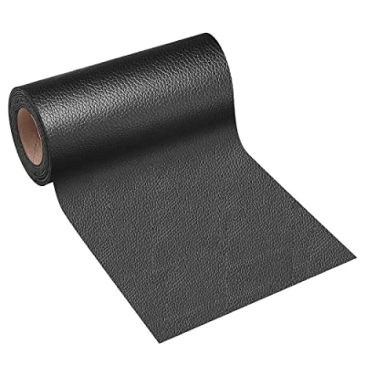 Afbeelding van Kunstleer, zelfklevend, leer, reparatieset, 8 x 150 cm, zwart