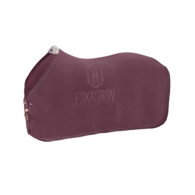 Image de Eskadron Couvertures Anti Transpiration Heritage Fleece Stamp Cassis L