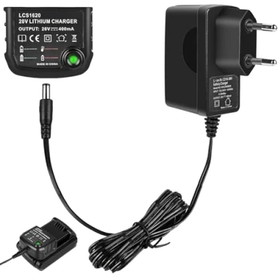 Afbeelding van BAIFULAI Black&amp;Decker BL1514 LBXR16 LB2XR16 LB2X2018 XJ BL1518 LBXR20 OPE LBX20 LBX4020 LBXR2020 LBXR1 6 LB2XX2XXX20 oplader compatibel met 18 lithiumbatterij