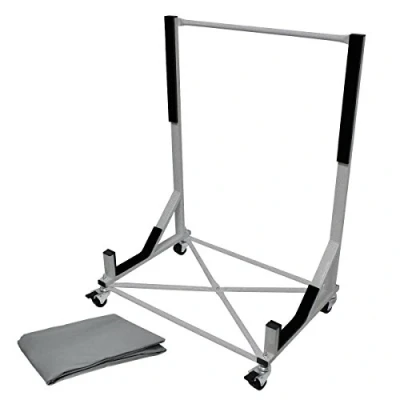 Afbeelding van Verstelbare hardtop standaard zilver universeel met hoes NIEUW