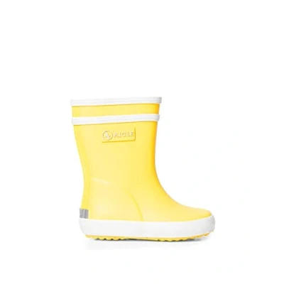 Image de Aigle Bottes en caoutchouc Baby Flac unisexe pour enfant, Jaune new yellow, 20 EU
