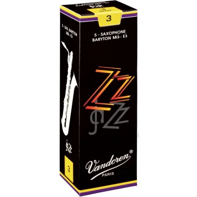 Afbeelding van Vandoren ZZ Baritonsaxofoon 2 doos met 5 rieten Riet voor bariton saxofoon