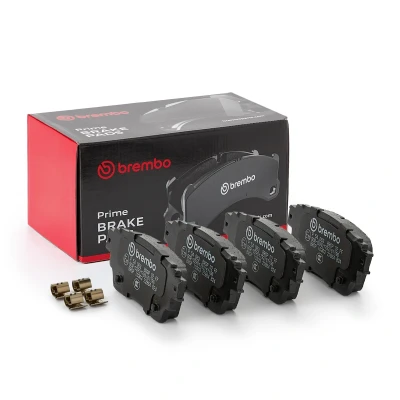 Afbeelding van BREMBO P 54 063 Remblokkenset Met akoestische slijtagewaarschuwing Zonder toebehoren MITSUBISHI: OUTLANDER 3, Eclipse Cross