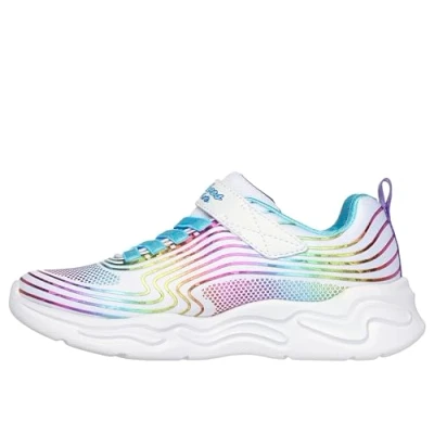 Afbeelding van Skechers Baskets Mädchen pour fille, Bordure textile blanche, 31 EU