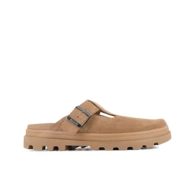 Afbeelding van Palladium Dunelite PYLA Badslippers, Maat: 36, Dear brown Leer