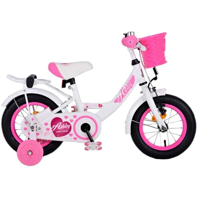 Afbeelding van Volare Ashley 12 Inch Meisjes Kinderfiets Wit + 15 Inruilkorting