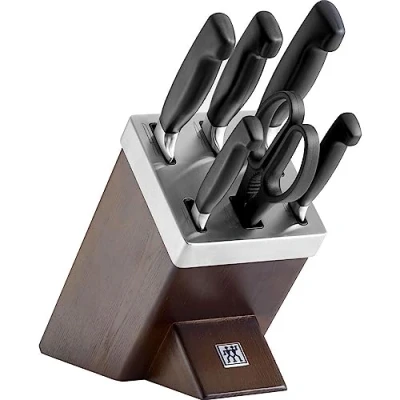 Afbeelding van Zwilling Four Star Messenblok, Met Slijpfunctie 7 Pcs