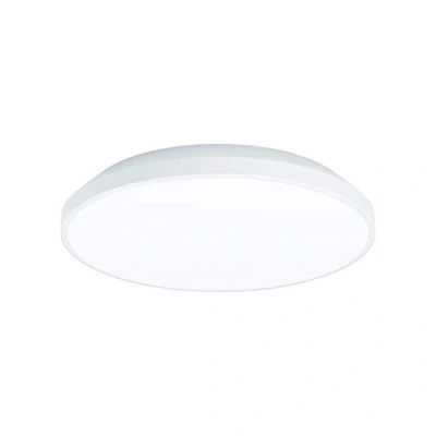 Afbeelding van EGLO LED plafondlamp Crespillo, 1 vlammige opbouwlamp modern van staal en kunststof, in wit, neutraal Ø 24 cm