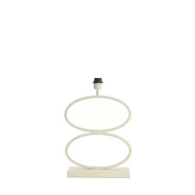 Afbeelding van Light &amp; Living Lampvoet STELIUS 33x17x42cm Wit