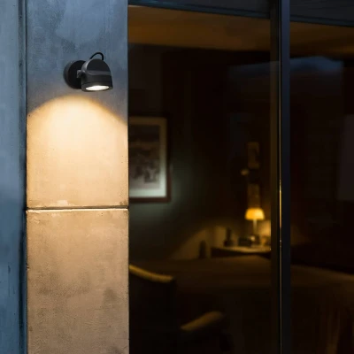 Afbeelding van Alfa kantelbare LED buitenwandspot, IP65