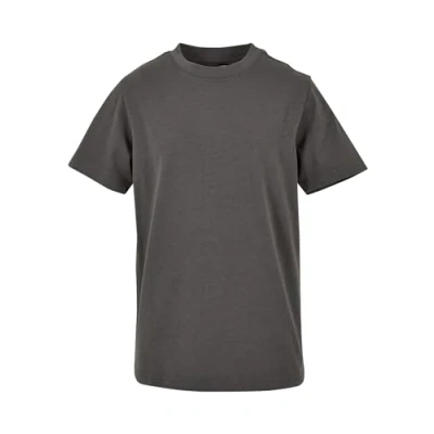 Afbeelding van Build Your Brand By116 kids Basic Tee T shirt voor jongens (1 stuk), Bruin