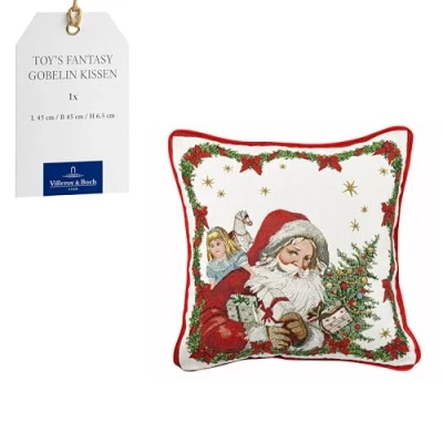 Afbeelding van Villeroy &amp; Boch Toy&#039;s Fantasy Santa Sierkussen 45 X Cm Rood