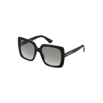 Afbeelding van Gucci Dammes Brillen Zonnebrillen Zwart One Size