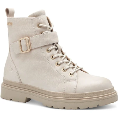 Afbeelding van Tamaris Snowboots, Dames, Maat: 40, Ivory Leer/ synthetisch