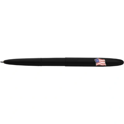 Afbeelding van 600BAF Fisher Space Pen Bullet Mat Zwart met Amerikaanse Vlag