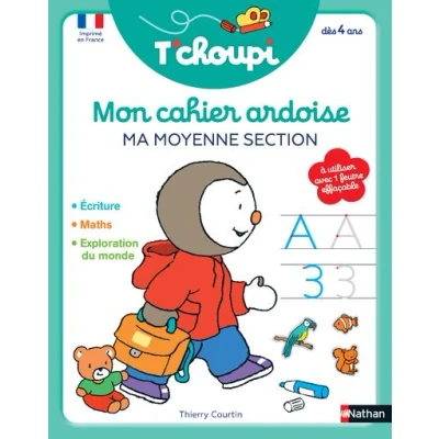 Image de T&#039;choupi Mon cahier ardoise : Ma moyenne section