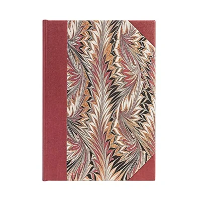 Afbeelding van Cockerell Marbled Paper Rubedo (Cockerell Paper) Midi Unlined Hardcover Journal