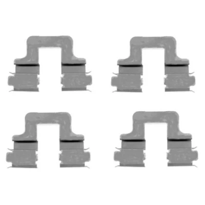 Afbeelding van TEXTAR 82509000 Accessoireset, schijfremblok VOLKSWAGEN: Scirocco III, Passat B7 Variant, GOLF 6, ALFA ROMEO: 159 Sportwagon, Brera, Spider