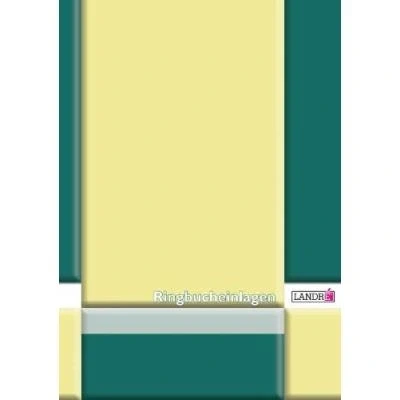 Image de Landre landré feuillet mobile pro terrapour classeur, a4, ligné perforation à 4 trous, 50 feuilles, 70 g m2 sans bois, blanc
