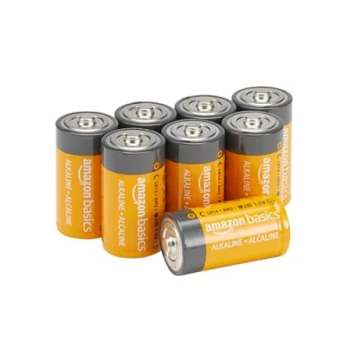 Afbeelding van Amazon Basics 8 stuks AA type C multifunctionele alkalinebatterijen met hoge prestaties, 5 jaar houdbaarheid