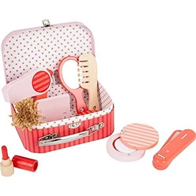 Afbeelding van Small Foot Houten Retro Speel Make up in Koffer